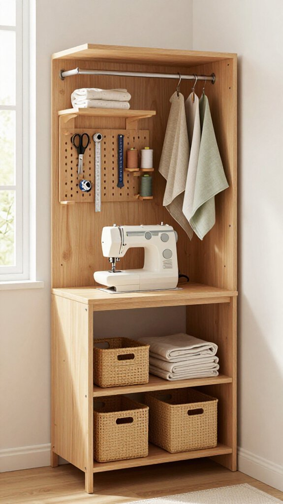 closet sewing station magic