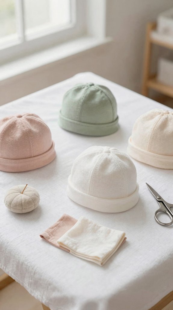 cozy nicu premature baby hats