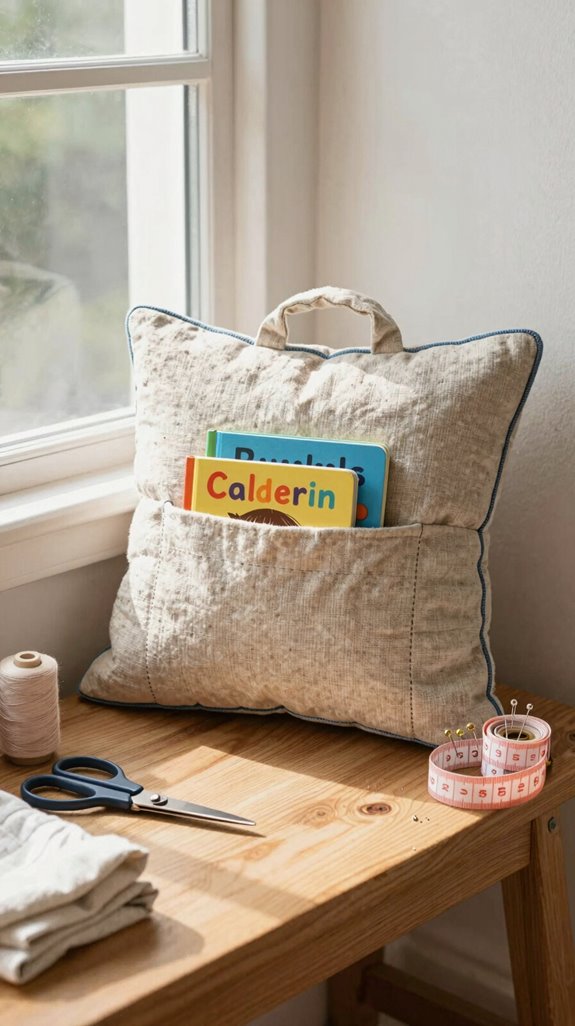 cozy reading pillow covers