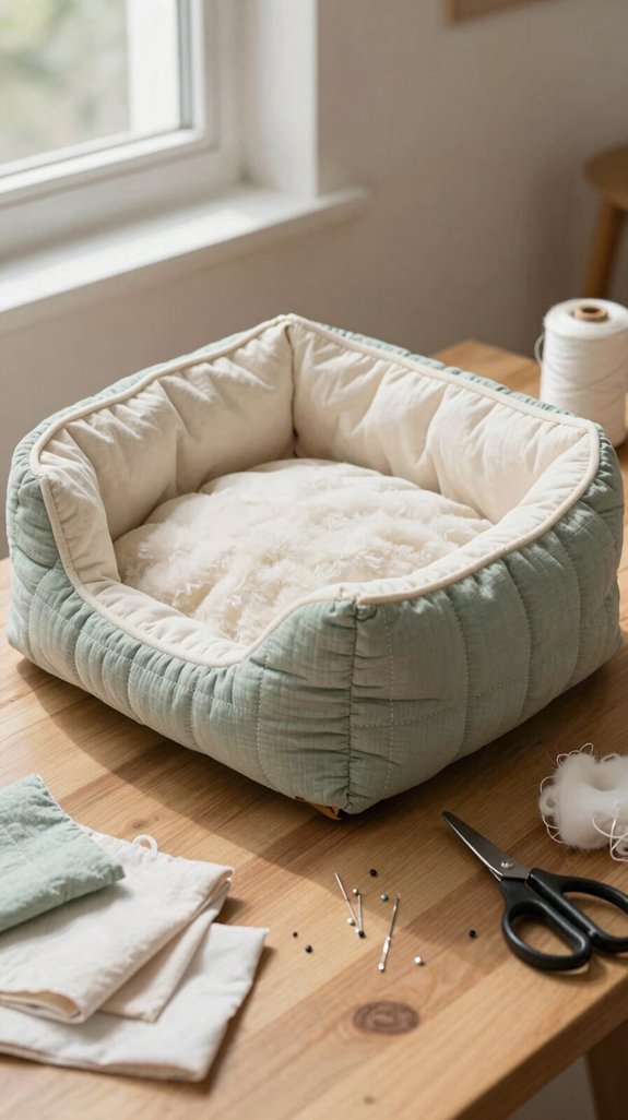cozy rescue ready cat bedding