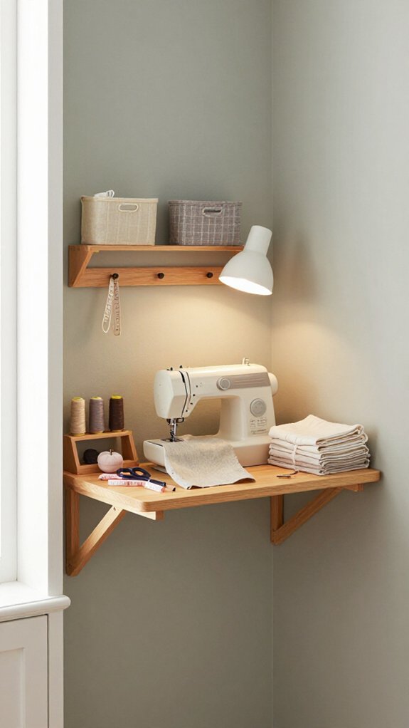 cozy sewing nook decorating tips