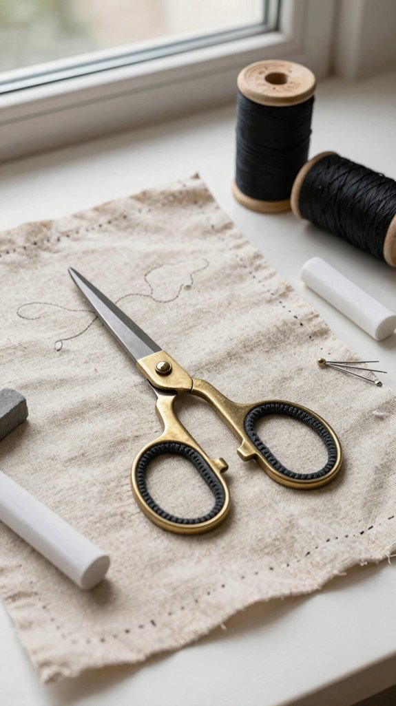 crisp scissors silhouette brand logo