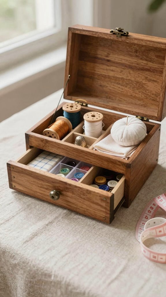 drawer sewing supply organization