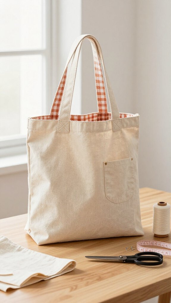 first sew tote bag customization