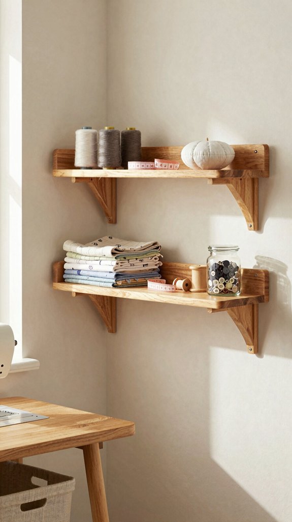 floating corner shelves storage tips