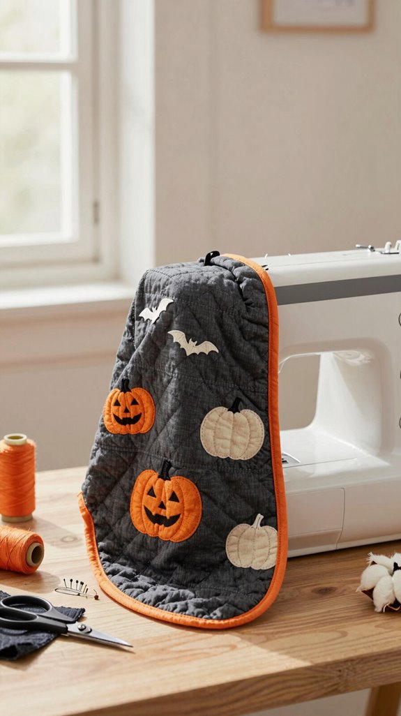 halloween sewing machine cover