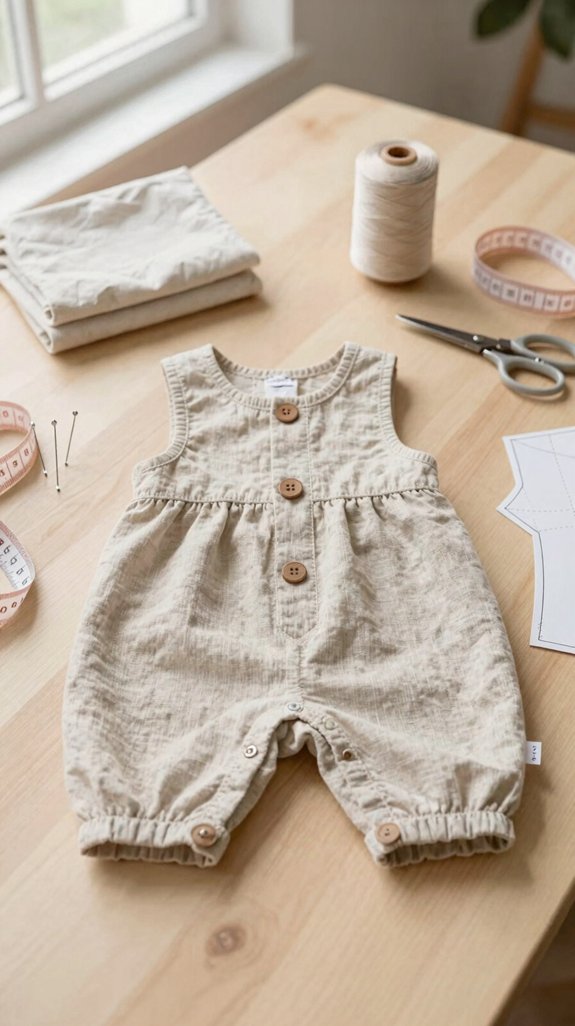 handmade easy baby romper