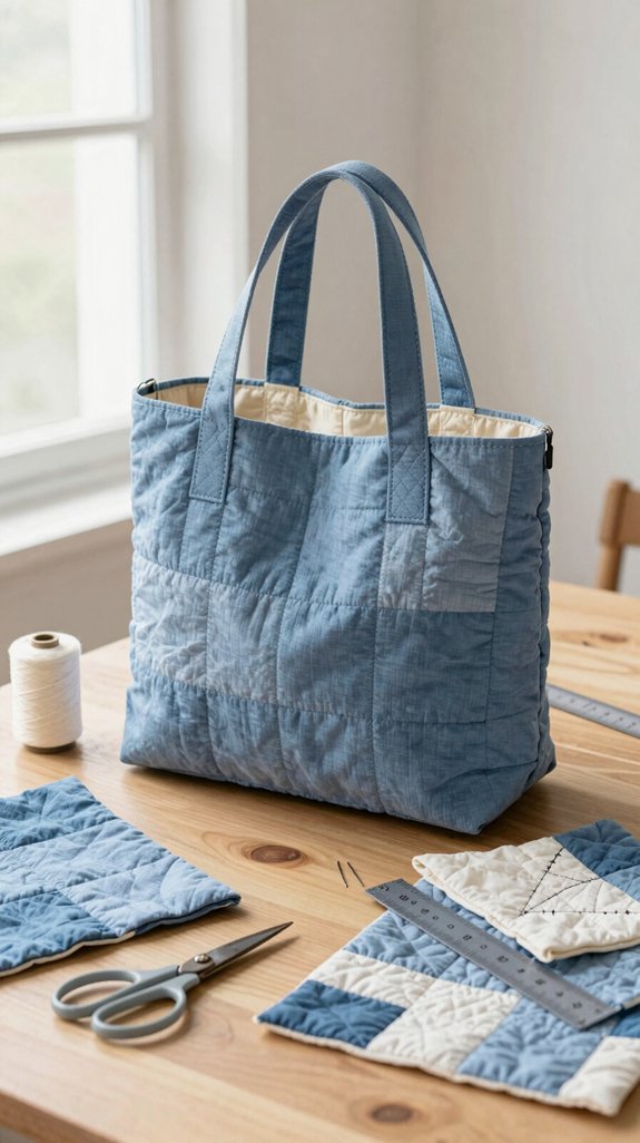 handmade quilted handbag tips