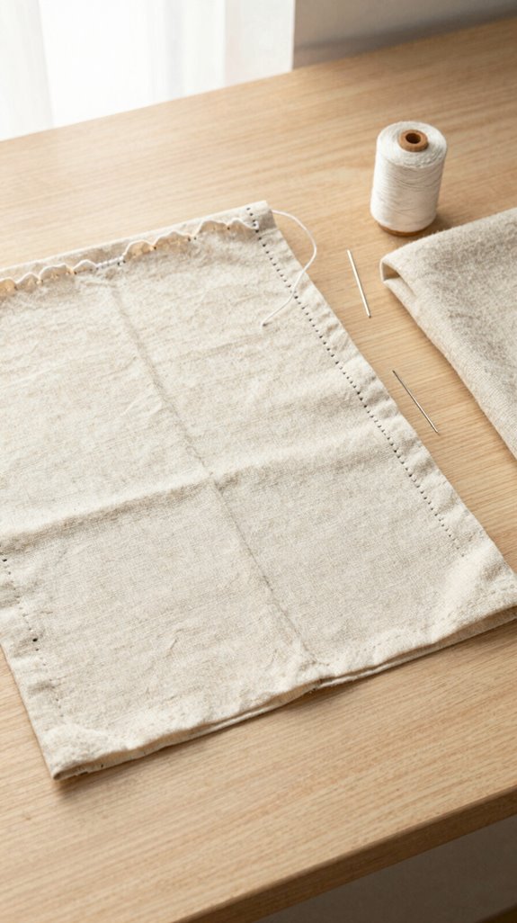 hang towels neatly with loops