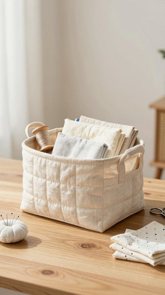 hanging organizer fabric pockets