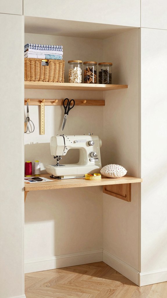 hidden closet tool zoning
