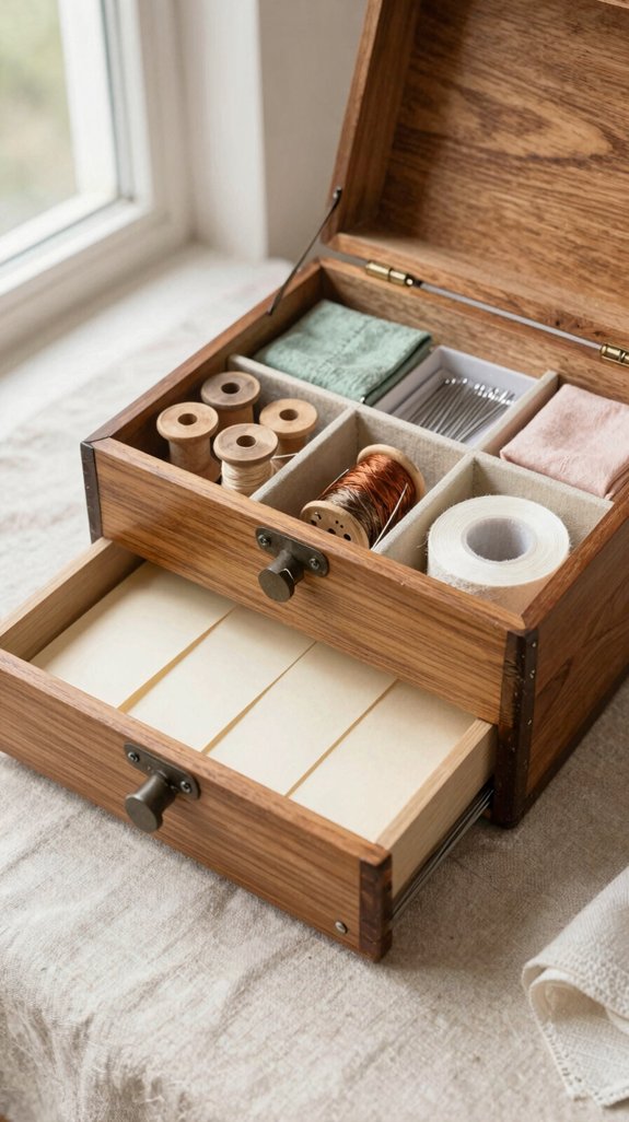 hidden drawer label system