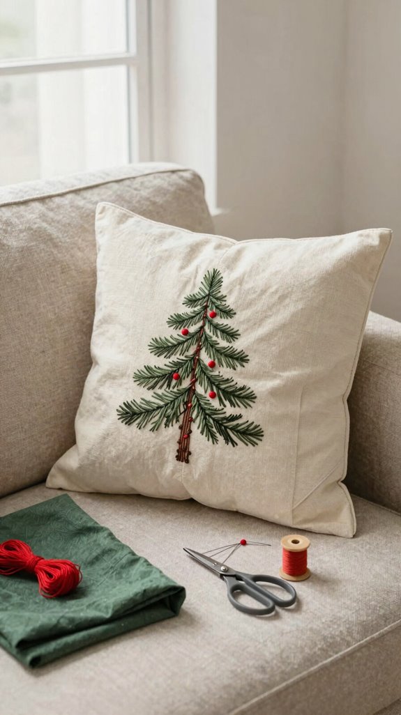 instant festive envelope pillowcase