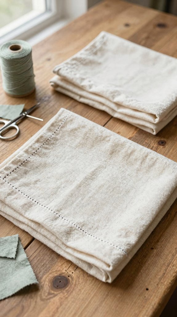 invisible hem stitch finish