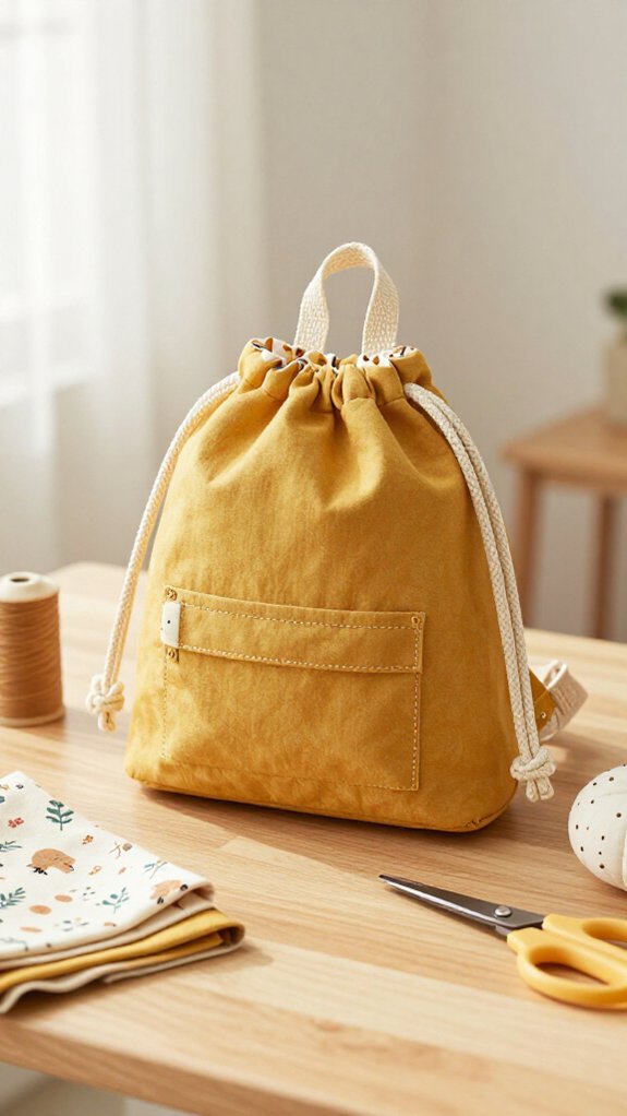 kids mini drawstring backpack