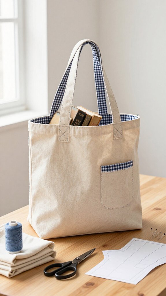 library book bag tutorial