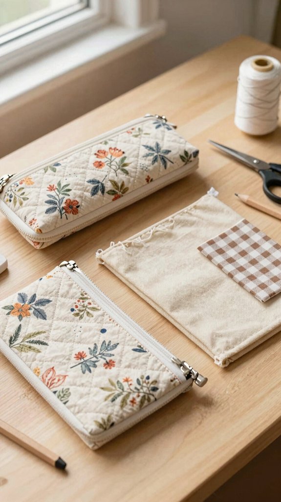 medium weight quilting cotton zippers