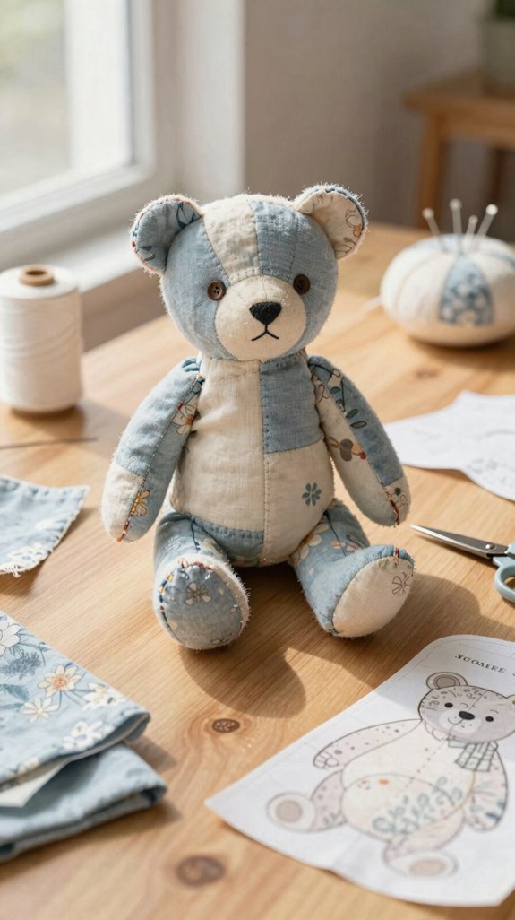 memory bear keepsake project