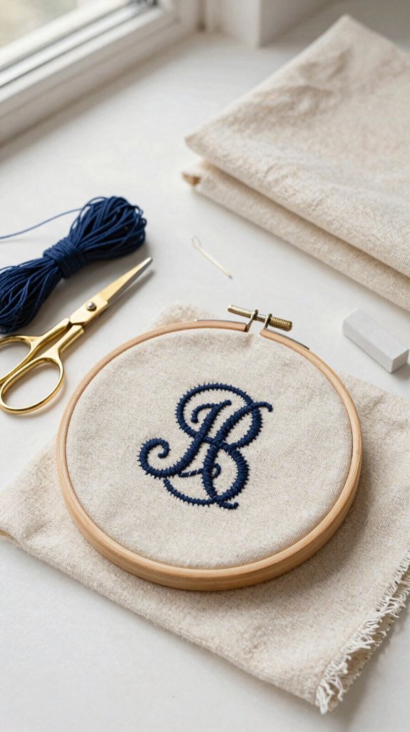 modern monogram logo in svg
