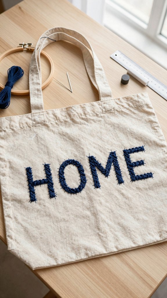 neat appliqu letter placement tips