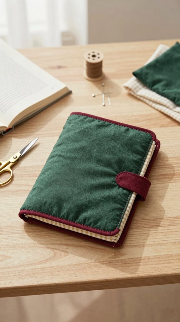 padded book sleeve protection