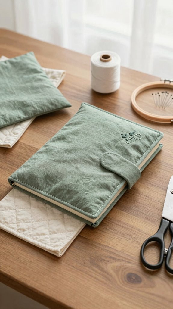 personalized cozy book sleeve