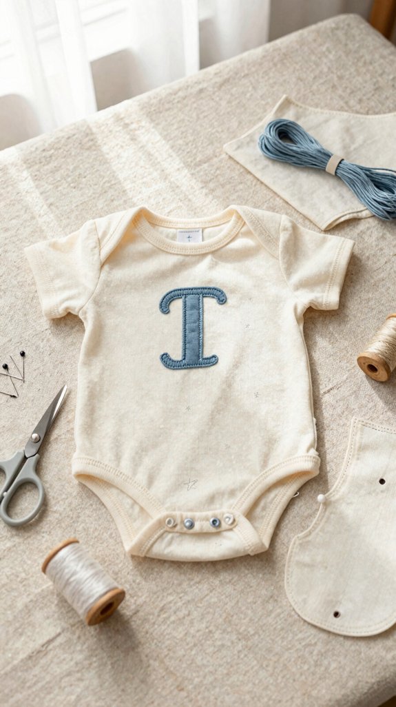 personalized easy pdf baby outfit