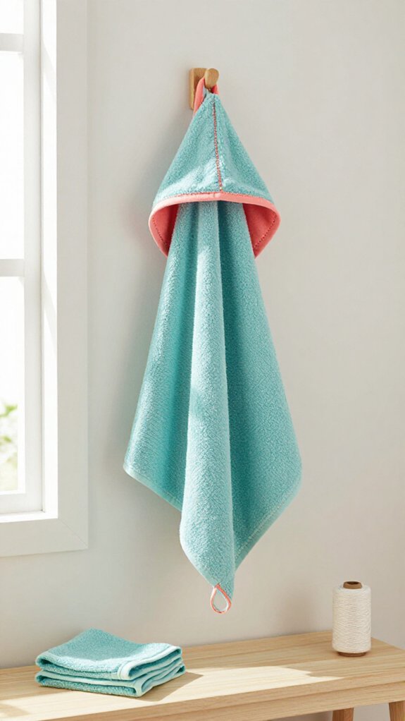 personalized hooded bath towel