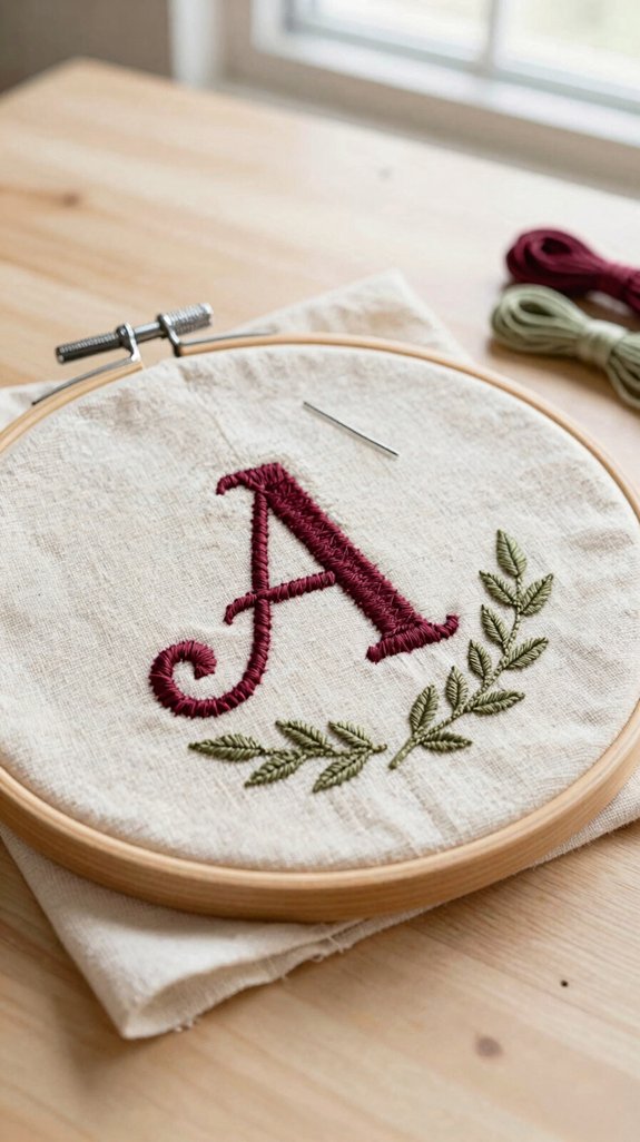 personalized monogram on everyday items