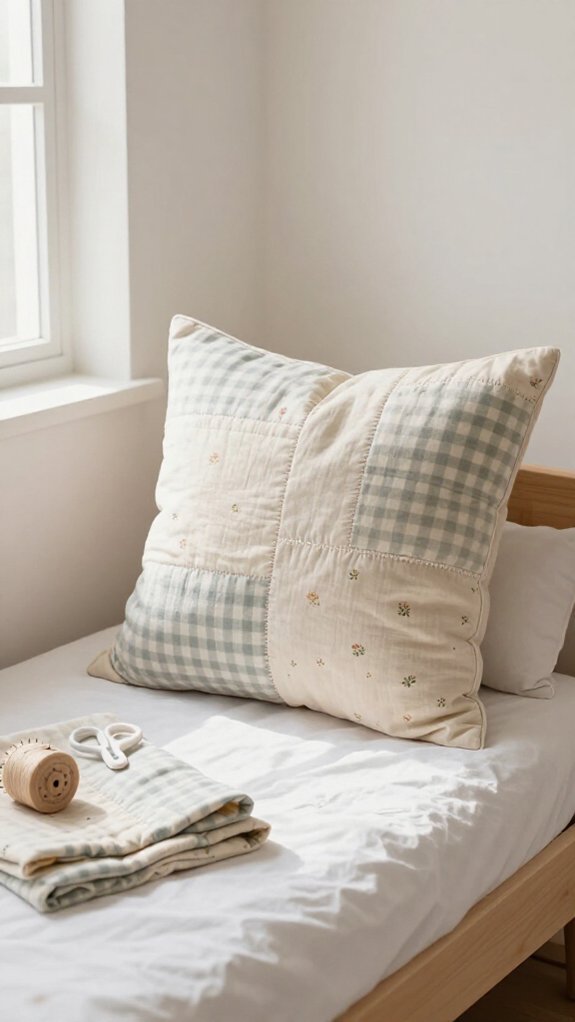 playful animal face pillows