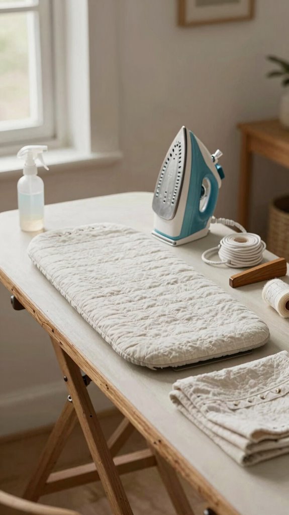 portable ironing station storage
