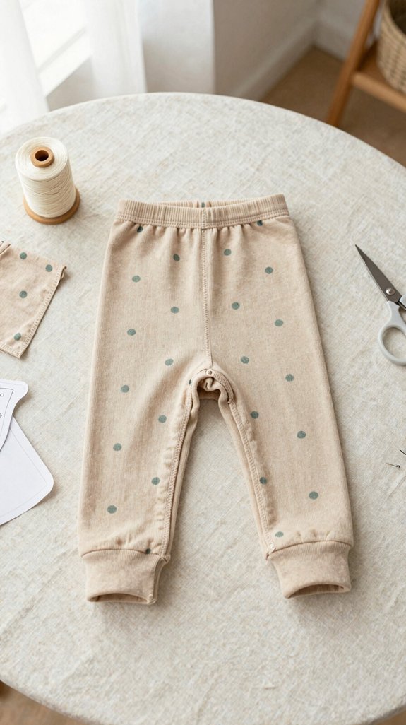 quick cotton spandex baby leggings