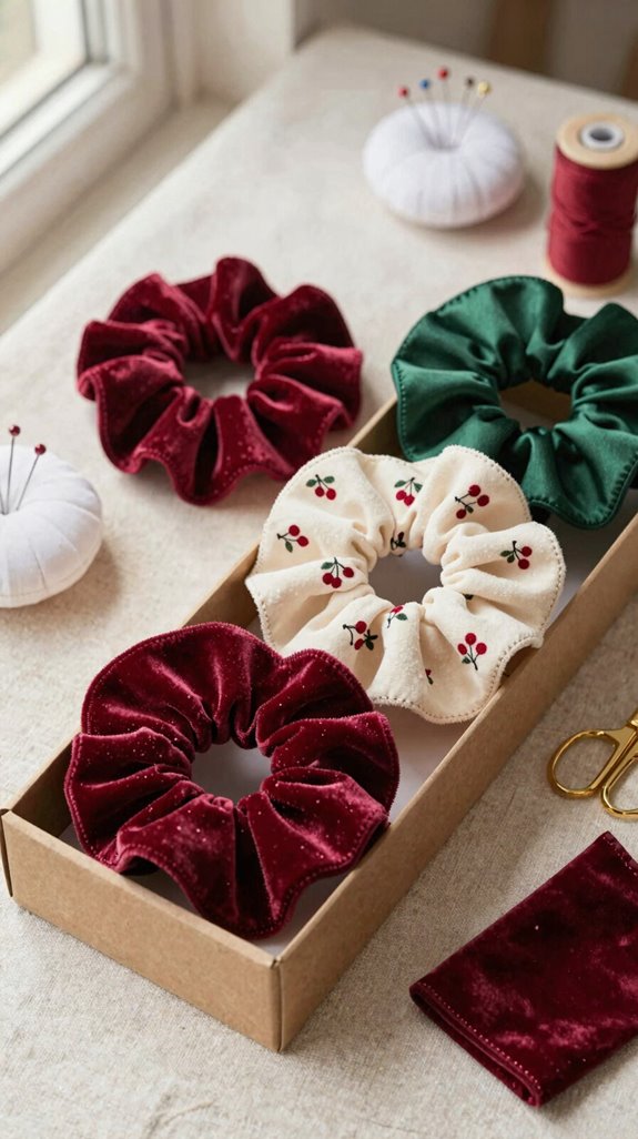 quick scrunchie gift set