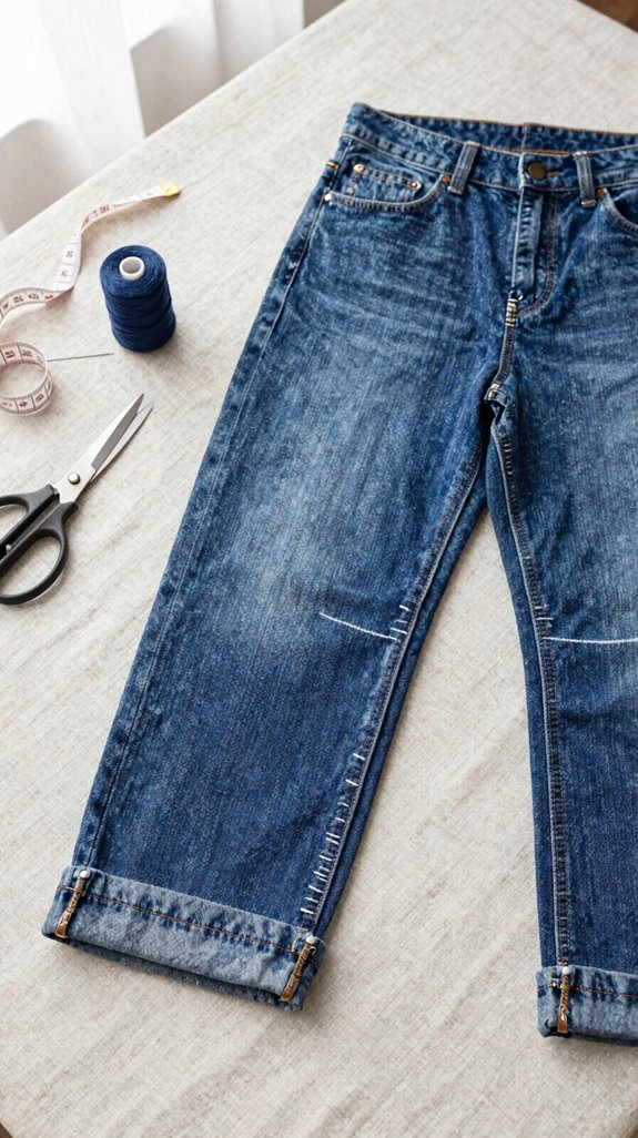 recreate original hem stitching