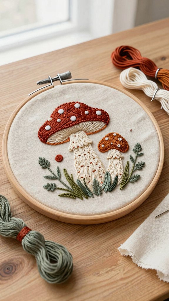 red cap mushroom patch magic
