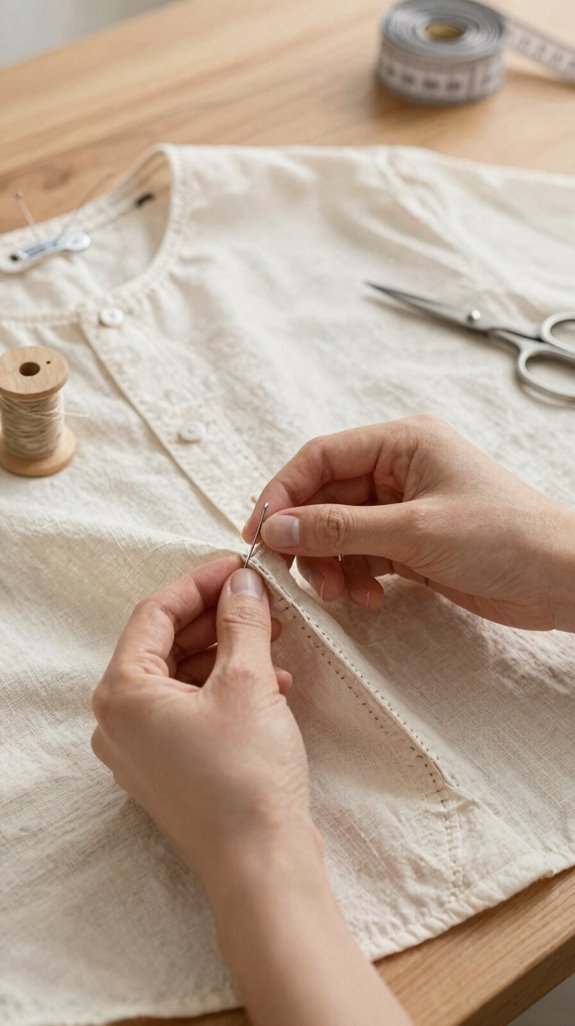 repair loose seams quickly