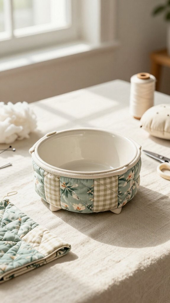 reusable cotton bowl warmer cozy