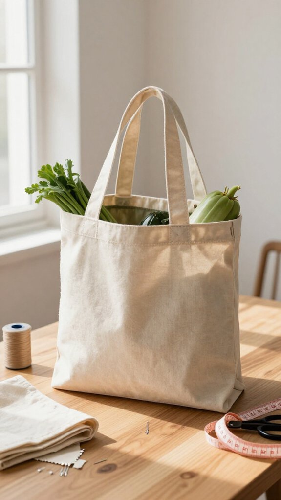 reusable fabric grocery bags