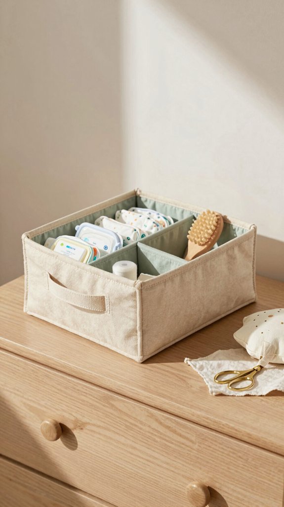 room to room diaper caddy storage