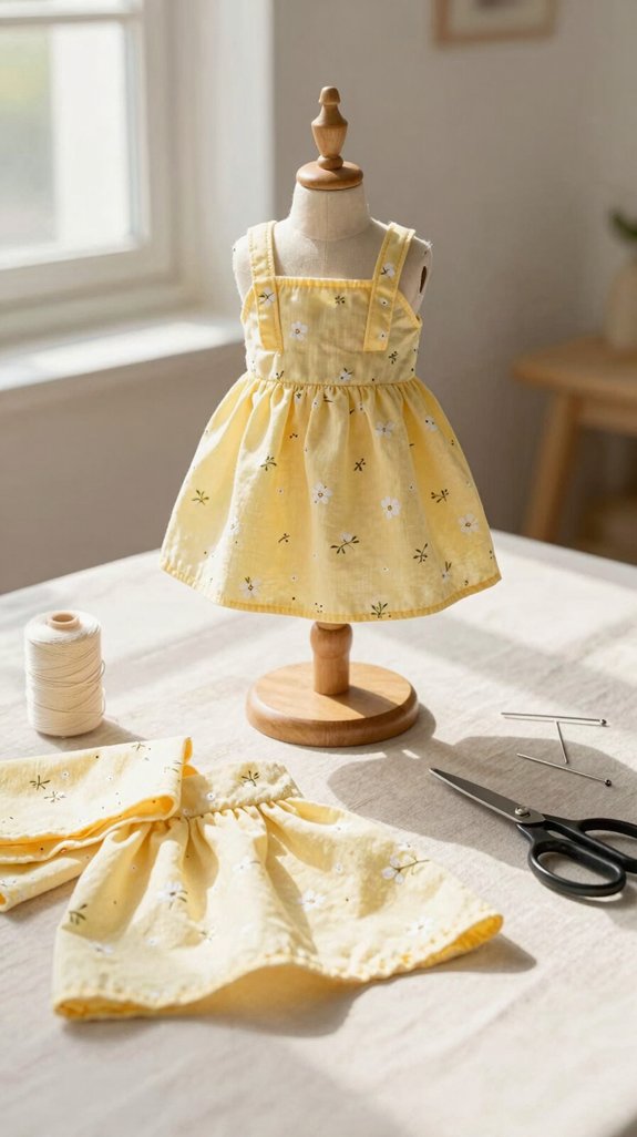 sew 18 inch t shirt summer dress