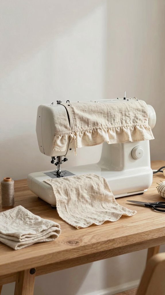 sew a farmhouse linen cover
