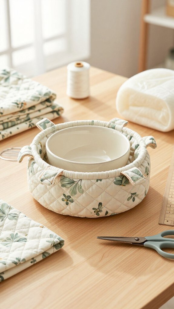 sew a hot bowl cozy