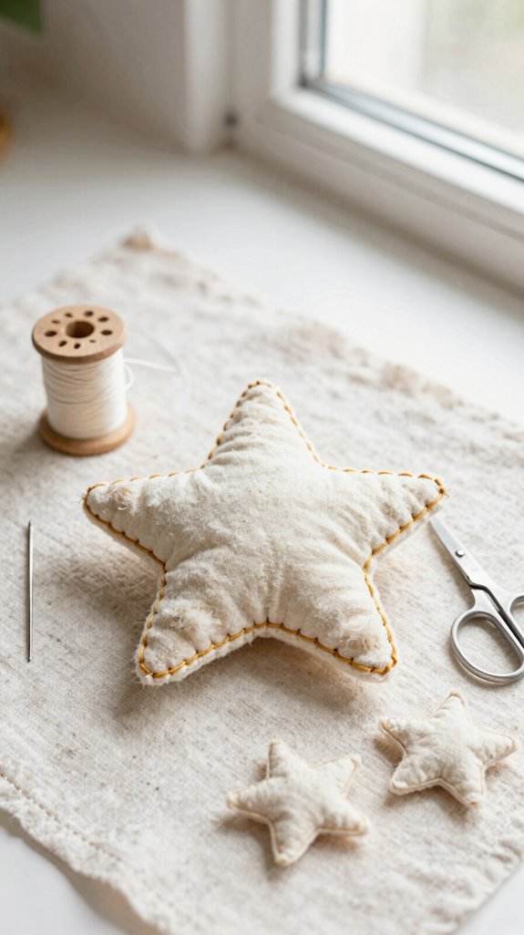 simple plush star tutorial