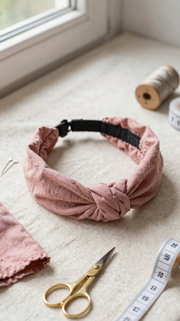 soft jersey knotted headband
