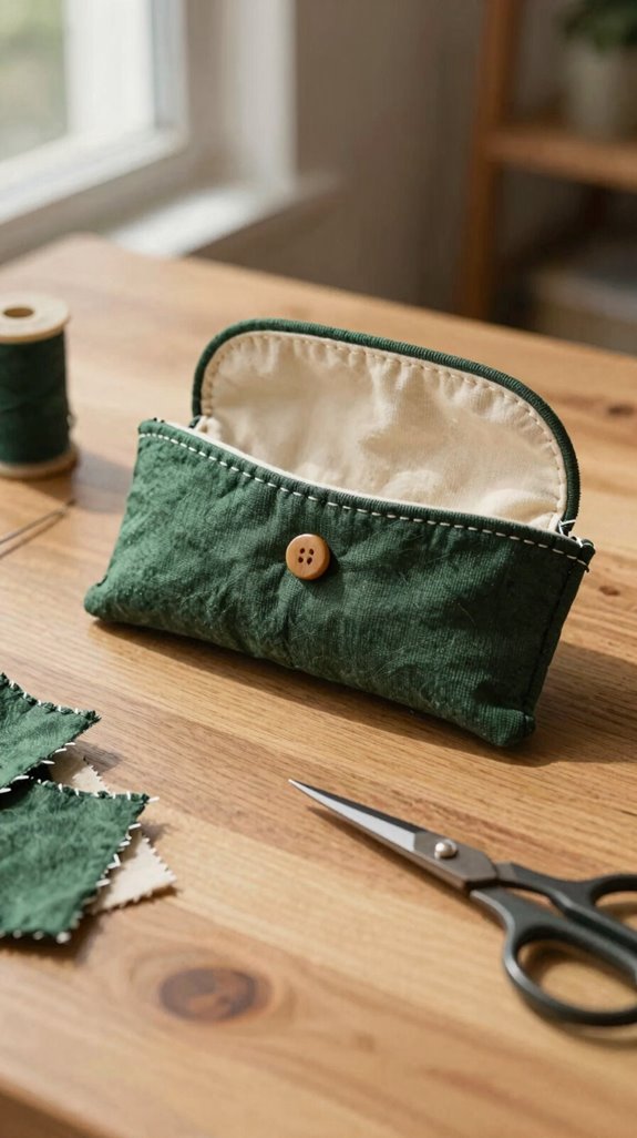 soft quilted eyeglass case gift