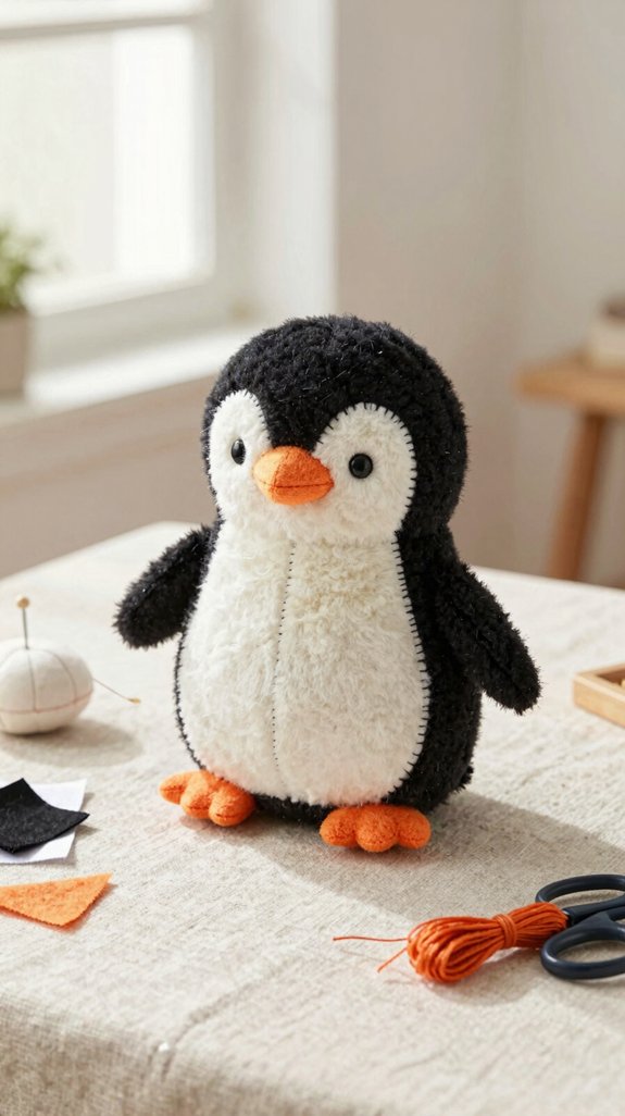 soft squishy antarctic penguin plush
