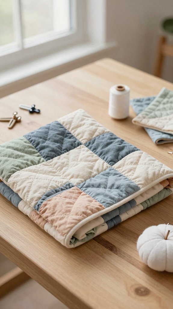 soft washable cotton baby quilts