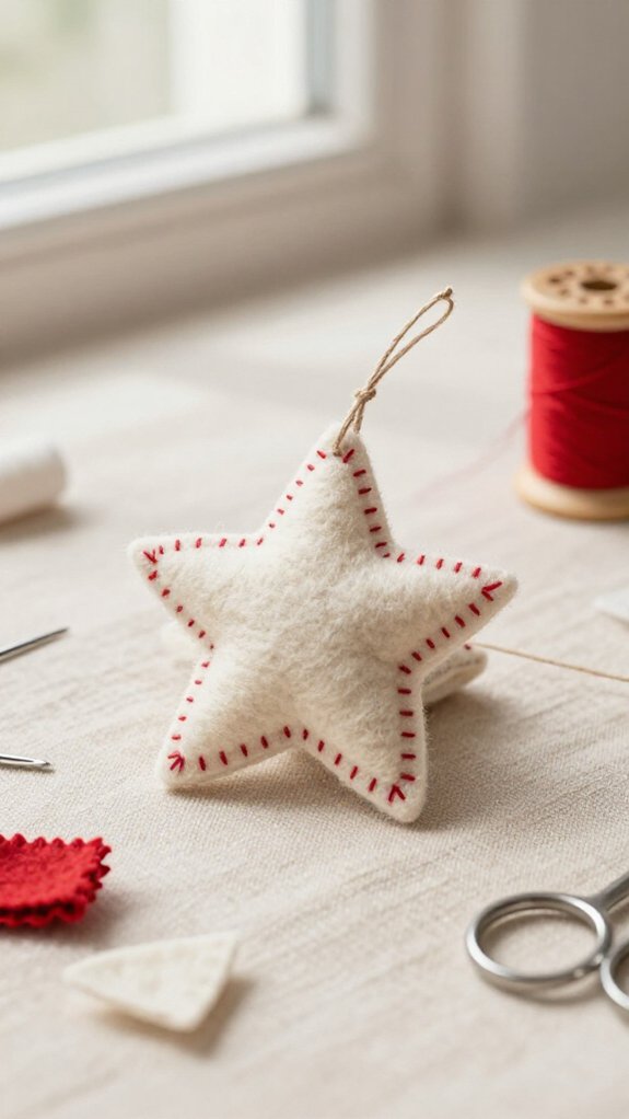 stitch turn lightly stuff scraps