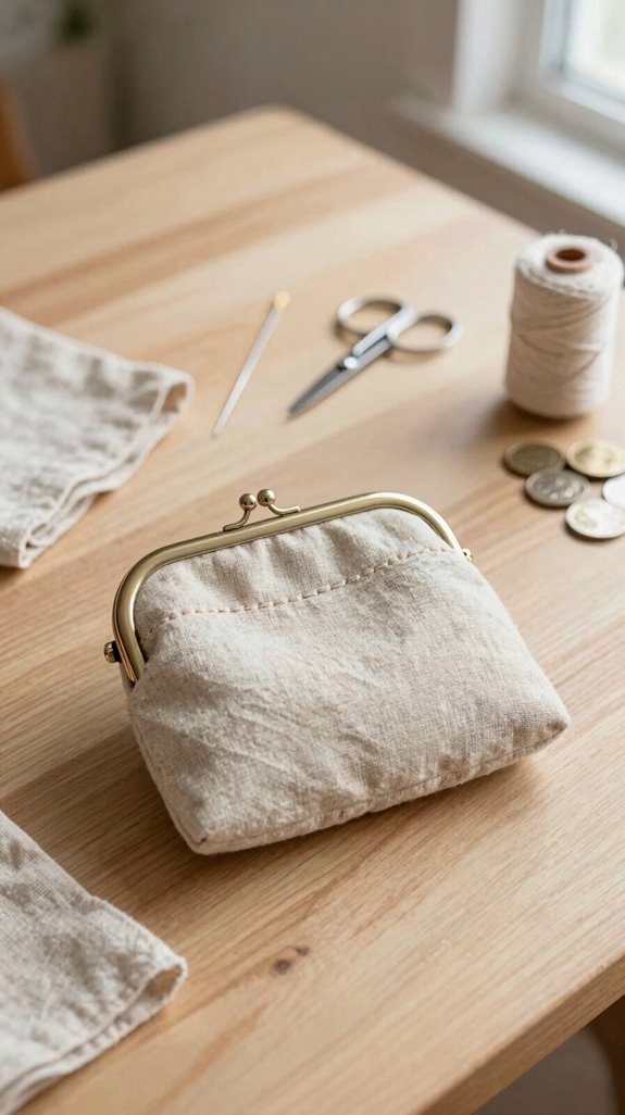 turn topstitch secure closure