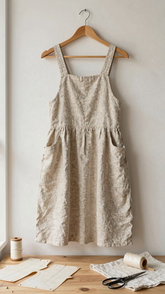vintage linen pinafore dress tips